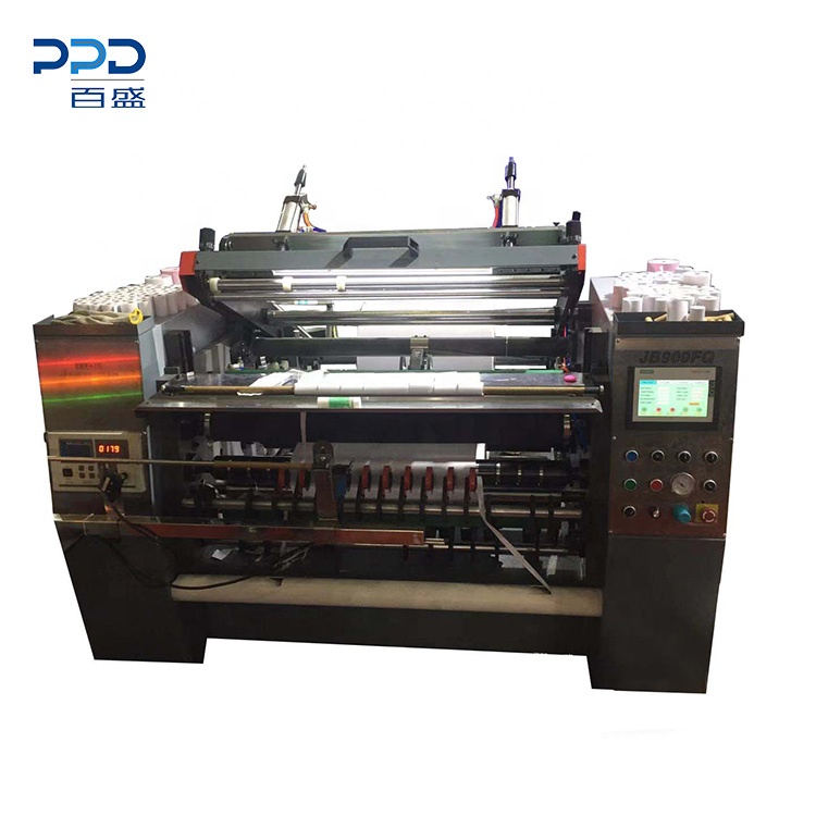 Cash Register Thermal FAX ATM POS Medical Replort Paper Roll Cutting And Winding Machine, PPD-800