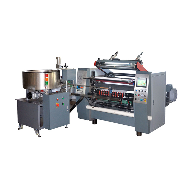 PPD Full Automatic bill paper roll ATM Cash Roll Slitting Machine, PPD-FAT900